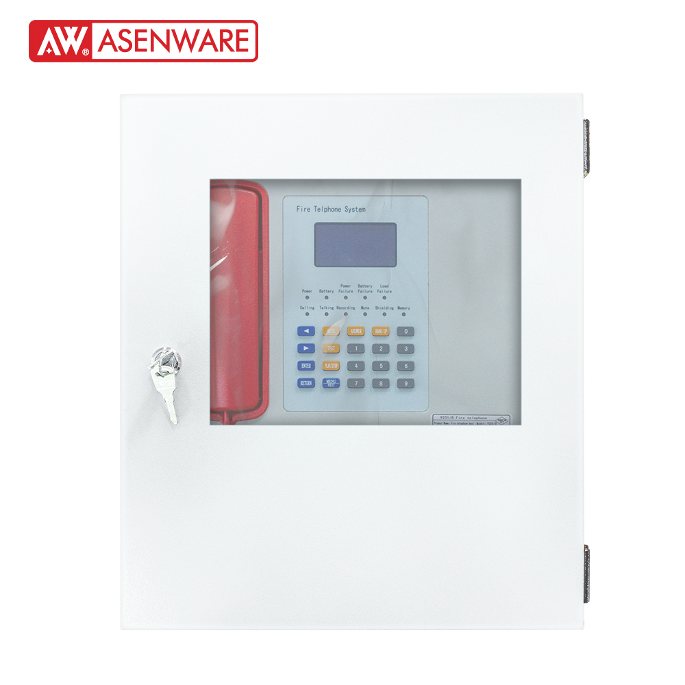 Asenware 8 Zone Conventional Fire Telephone Panel 
