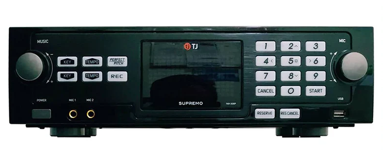 TJ Media Supremo TKR 306P with 1TB Hard Disk Karaoke 
