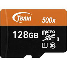 Team Micro SDXC 128GB w/ Adapter