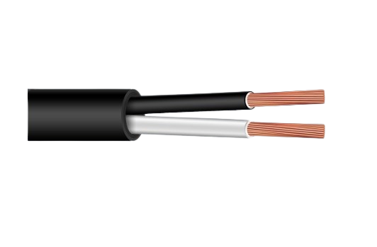Royu 1.25mm #16 AWG 2C Royal Cord Black 75m